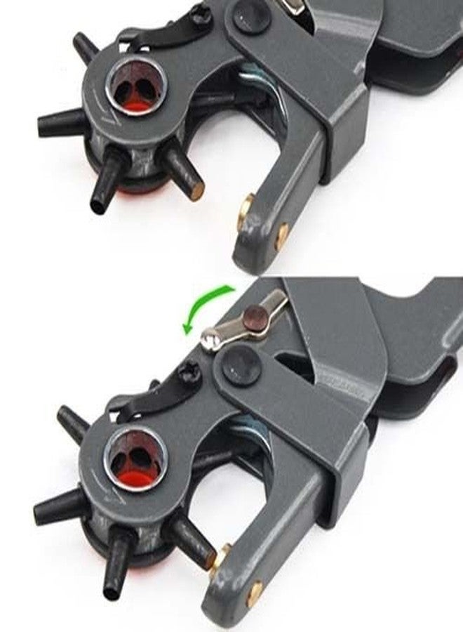 أسينشين أداة تثقيب حلقات معدنية دوارة للأحزمة الجلدية من أسينشن®، متوفرة بستة أحجام. - Image 4